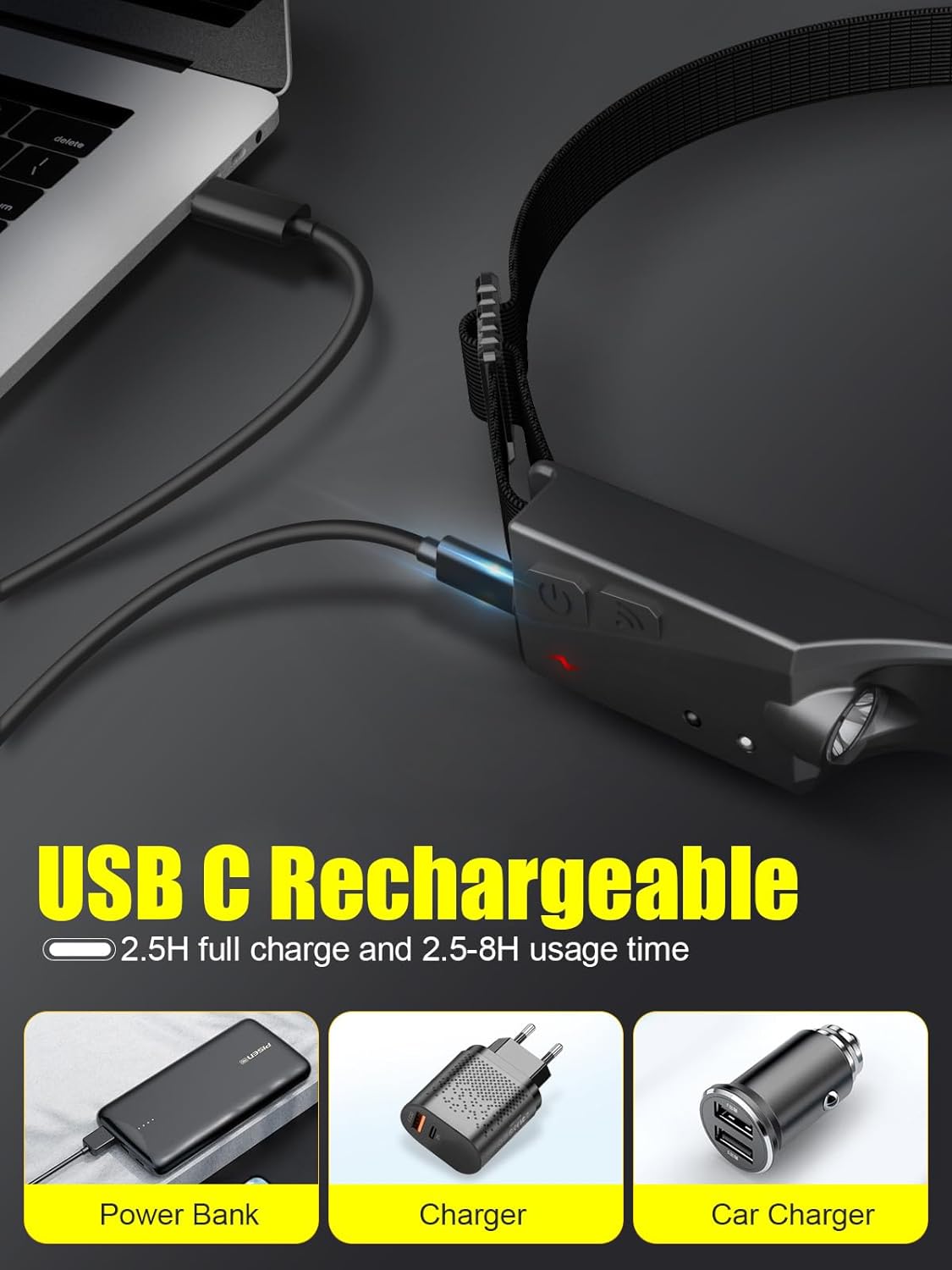 NEMATYTA® Wave Sensor Headlamp
