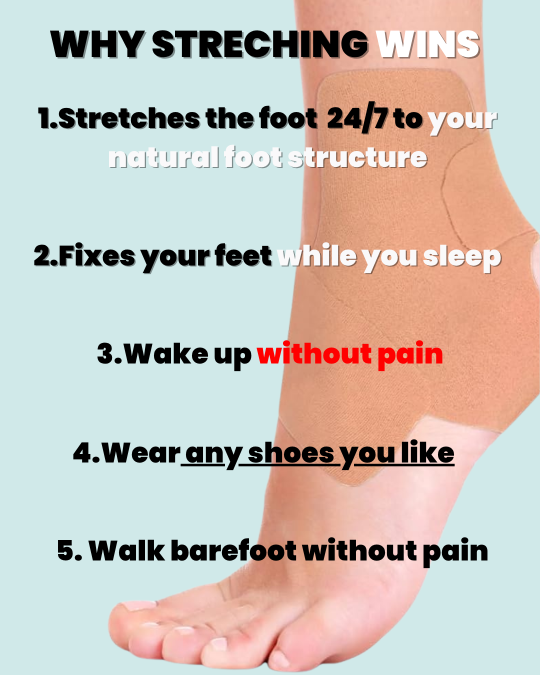 instant pain relief tape