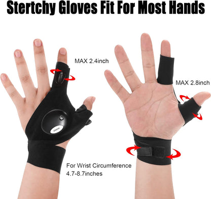 LED Flashlight Gloves