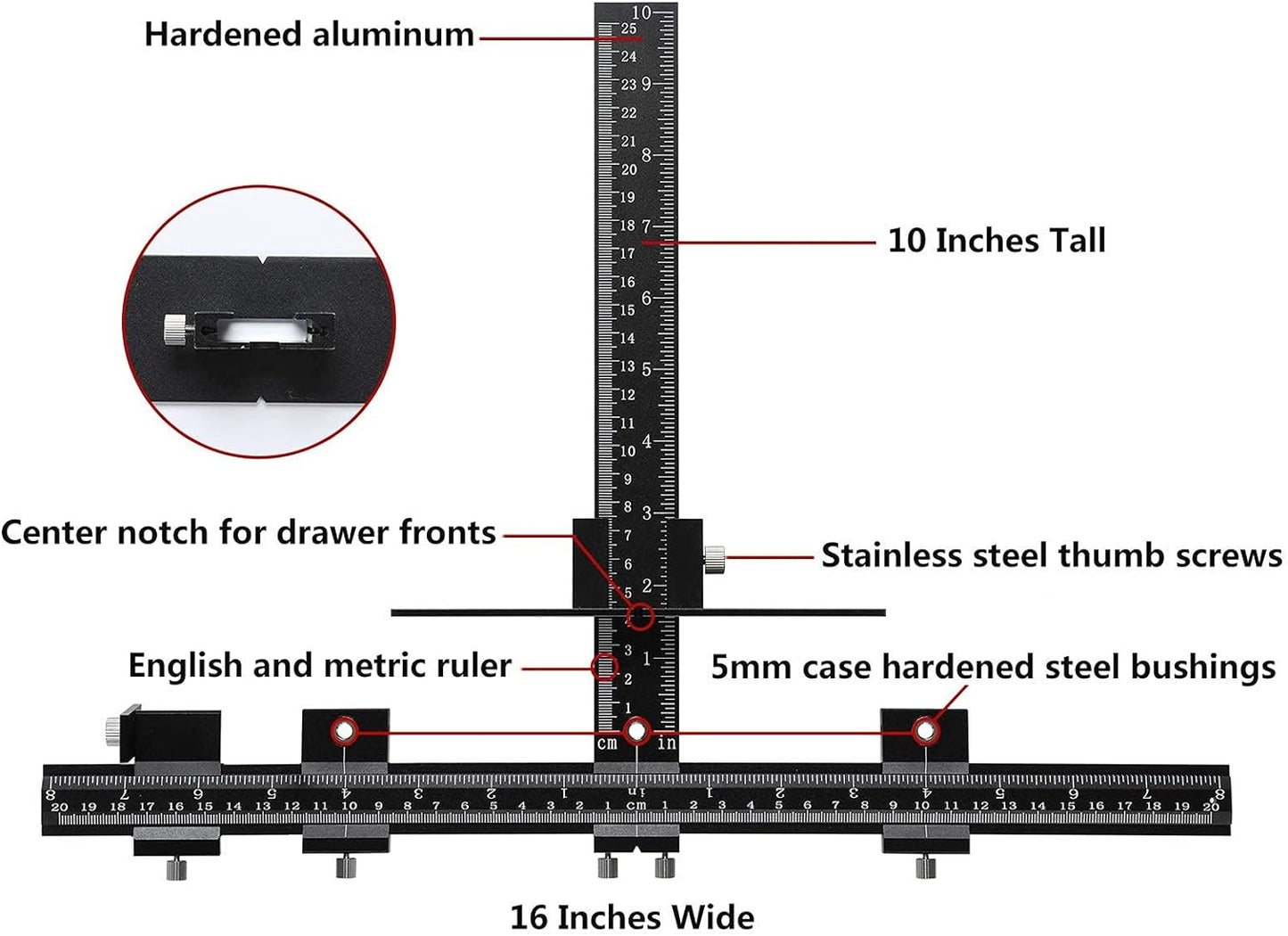 NEMATYTA® Cabinet Hardware Jig