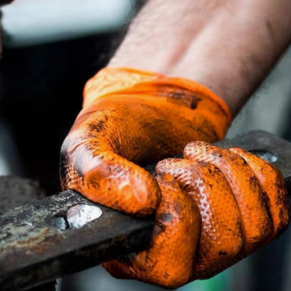 Heavy Duty Nitrile Gloves ( Diamond Texture )